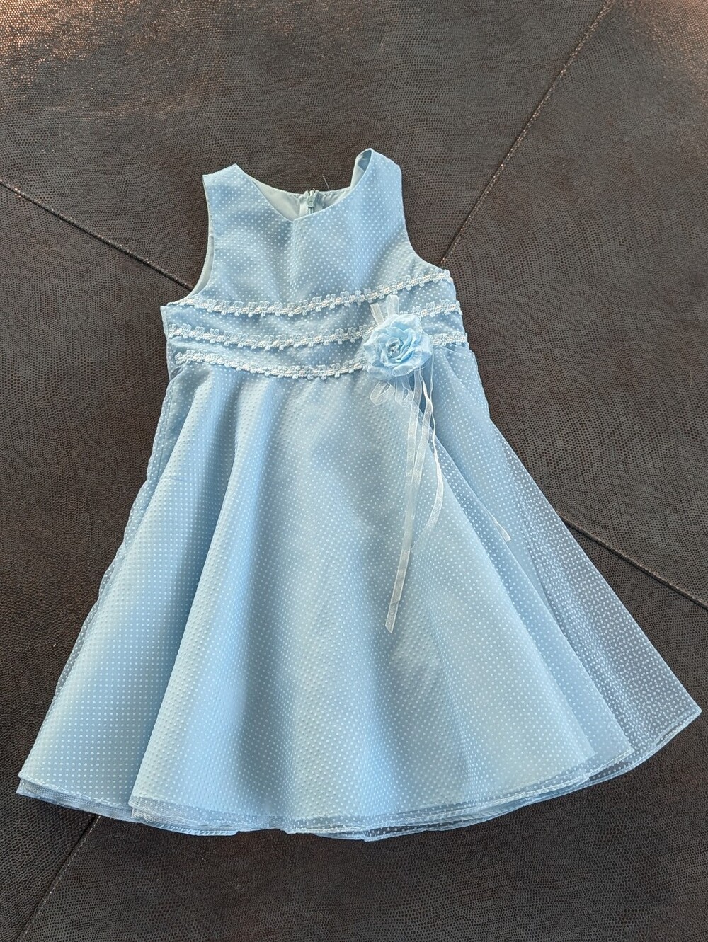 GOOD LAD vintage swiss dot circle dress 4